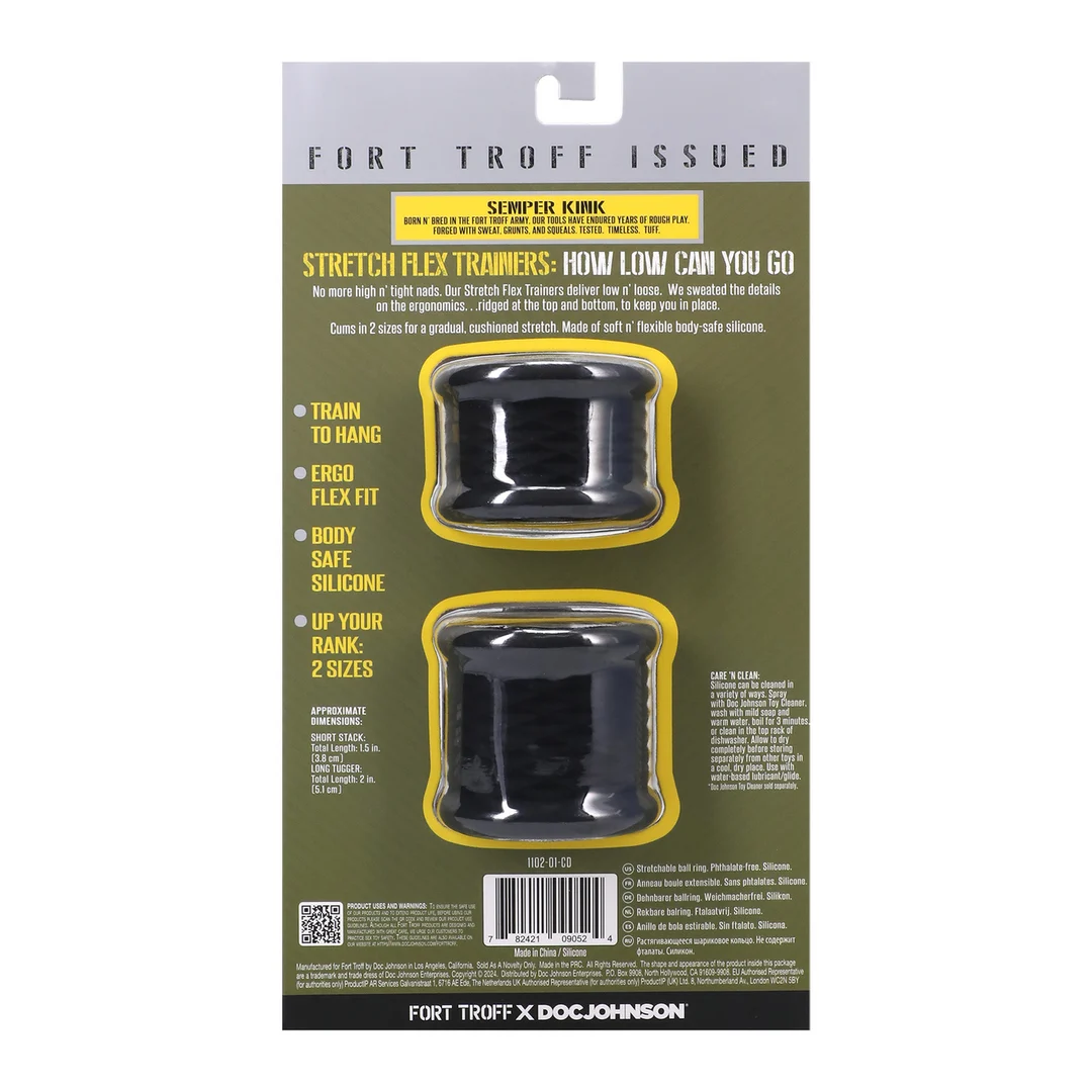 Stretch Flex Trainers w kolorze czarnym - obrazek 2