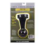 Rozciągacz na jądra z miękką silikonową osłoną, czarny - obrazek 2