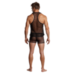 Czarny top na ramiączkach Male Power L/XL - obrazek 5