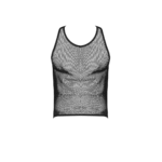 Czarny top na ramiączkach Male Power L/XL - obrazek 8