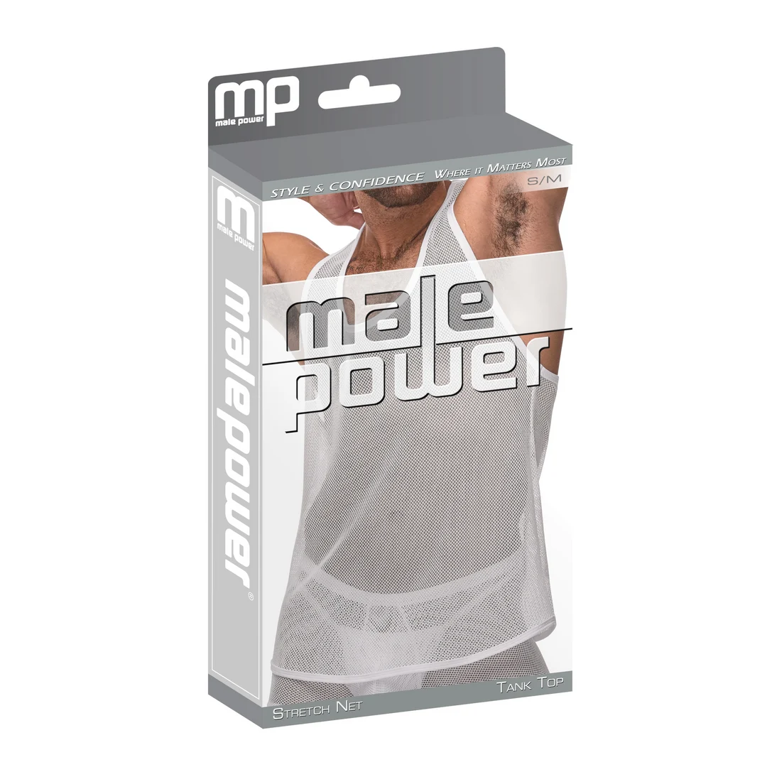 Czarny top na ramiączkach Male Power L/XL - obrazek 11