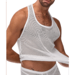 Czarny top na ramiączkach Male Power L/XL - obrazek 16