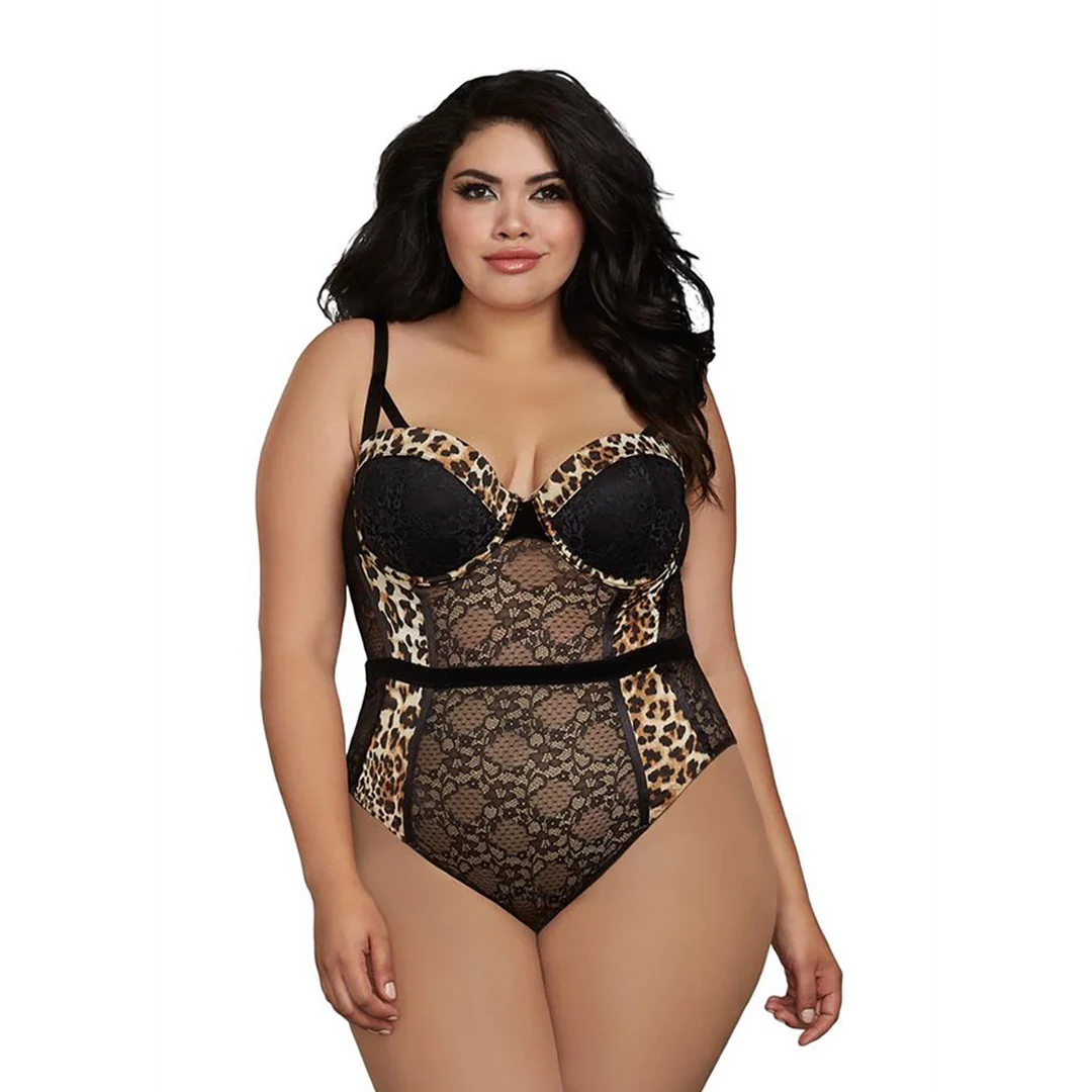 Dreamgirl zwarte teddy 1X - obrazek 2