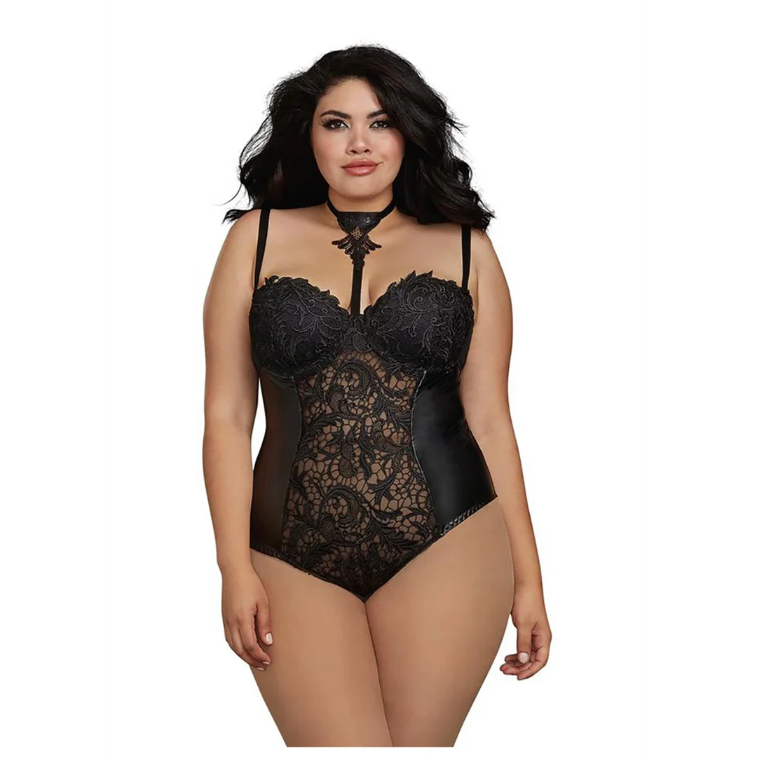 Dreamgirl zwarte teddy 1X - obrazek 2