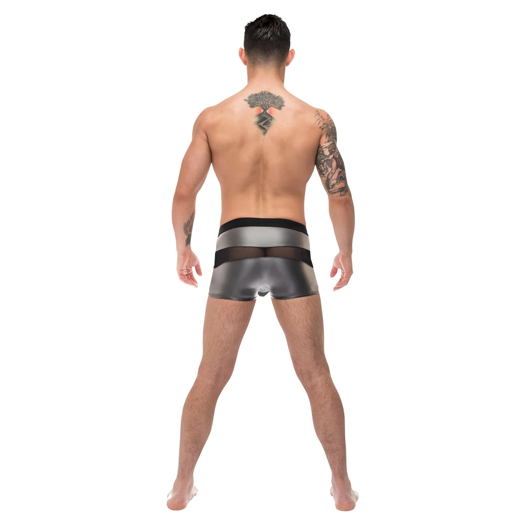 Szare bokserki Male Power Iron Clad - obrazek 3