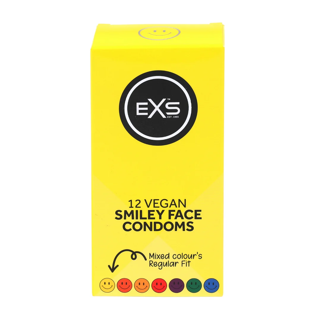 Prezerwatywy EXS Smiley Face Regular, 12 sztuk - obrazek 3