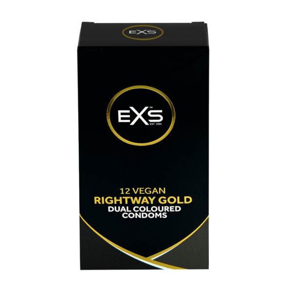 Prezerwatywy EXS Rightway Gold, 12 sztuk