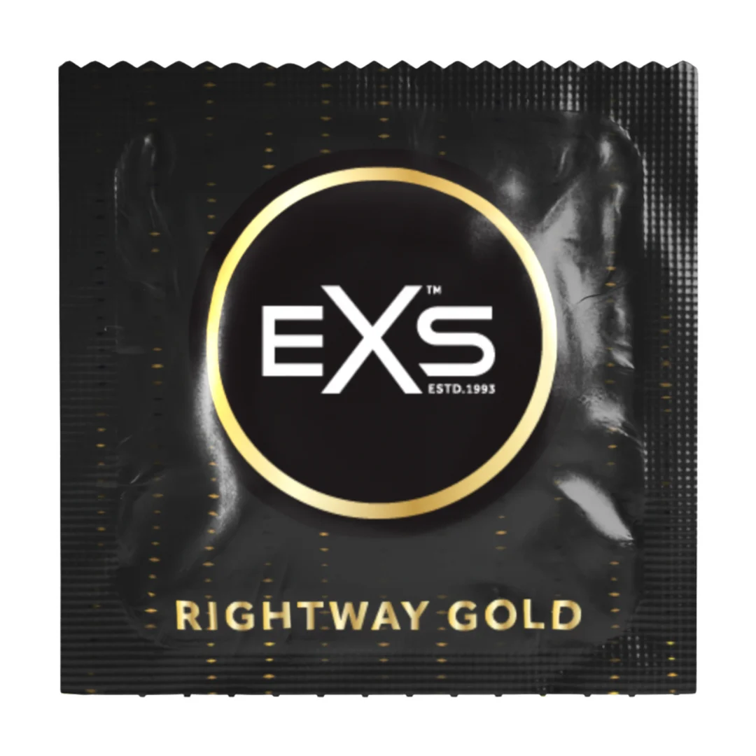 Prezerwatywy EXS Rightway Gold, 12 sztuk - obrazek 2
