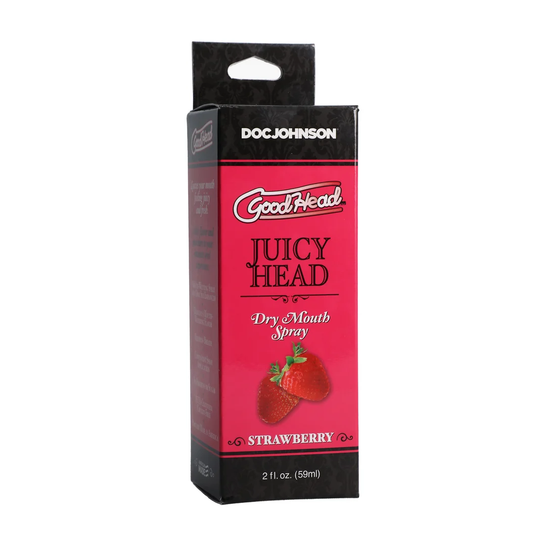 Spray Juicy Head Dry Mouth o smaku truskawkowym - obrazek 1