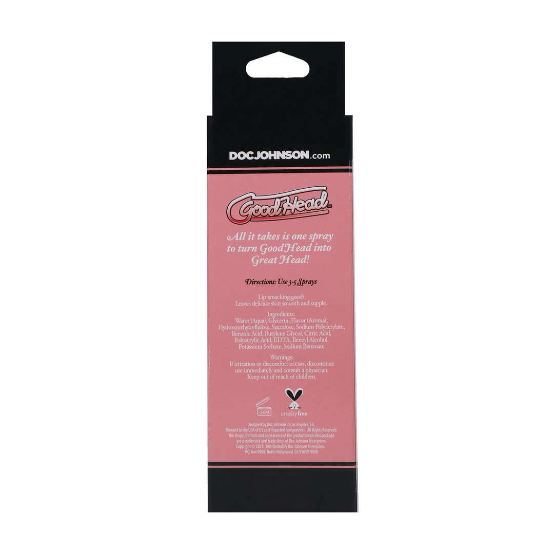 Juicy Head Dry Mouth Spray Pink Lemonade - obrazek 2