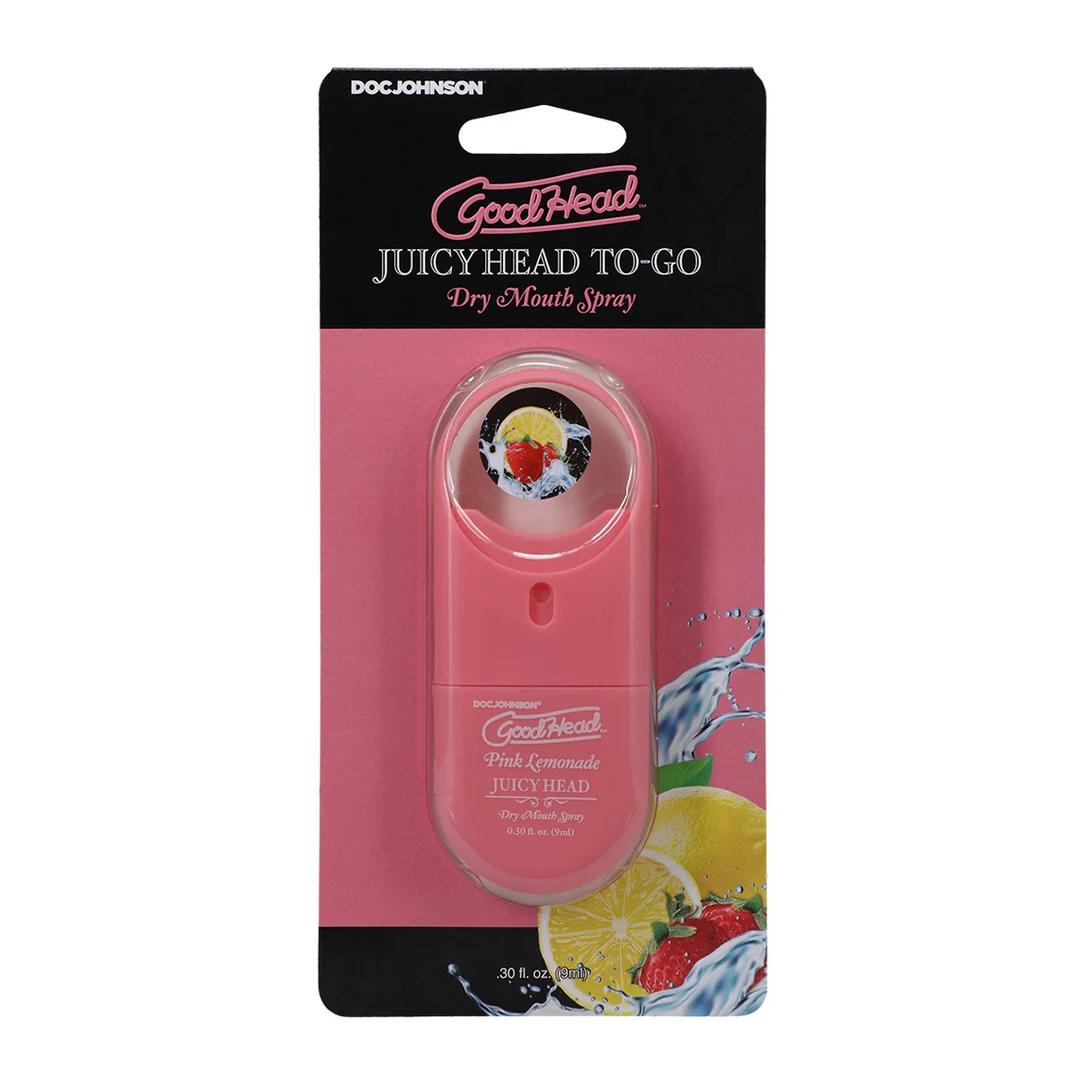 Juicy Head Dry Mouth Spray To Go Lemonade - obrazek 1