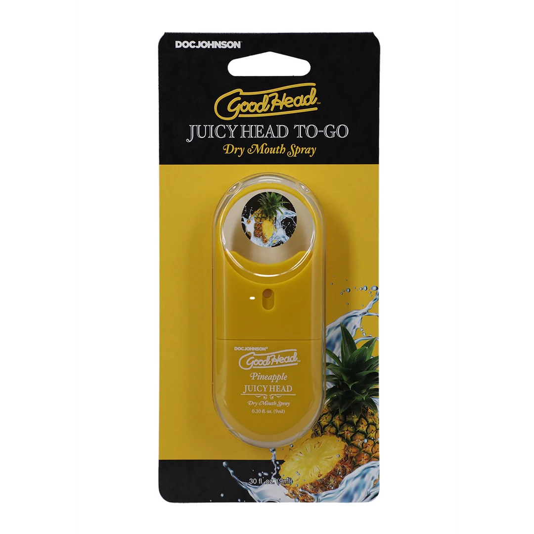 Juicy Head Dry Mouth Spray o smaku ananasowym - obrazek 1