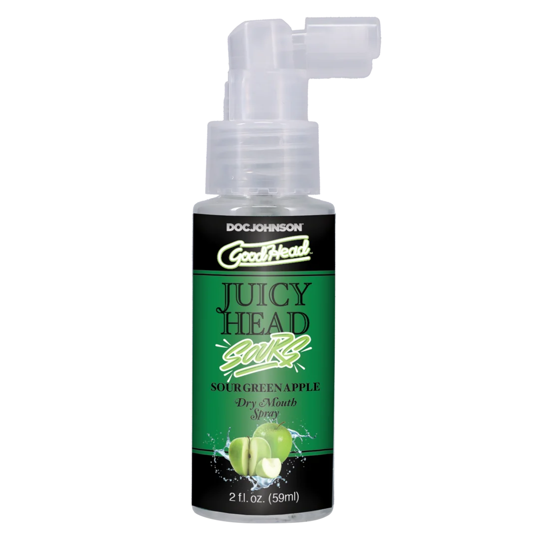 Juicy Head Dry Mouth Spray Sour Green Apple - obrazek 2