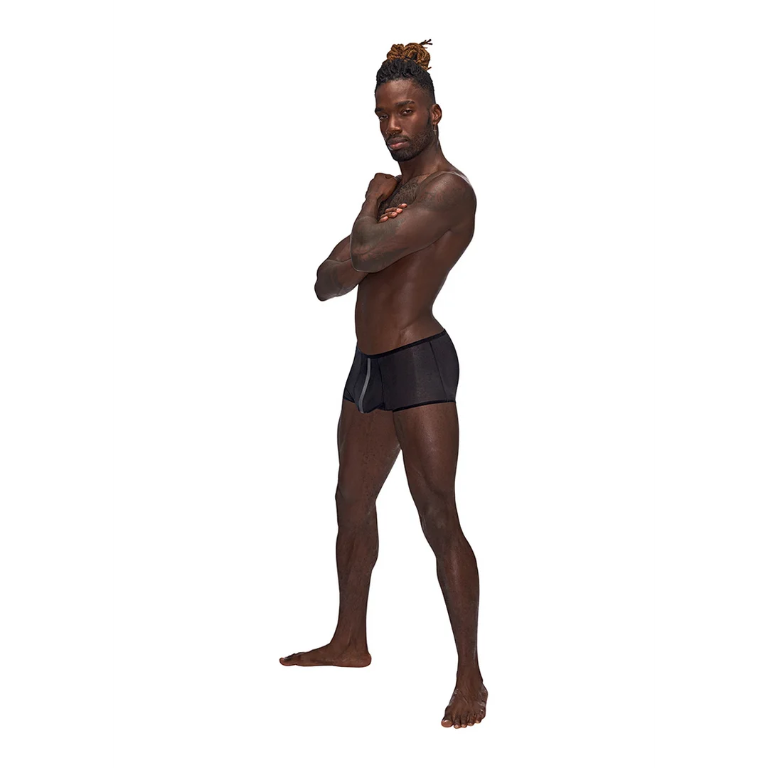 Male Power Landing Strip Mini Short - obrazek 6