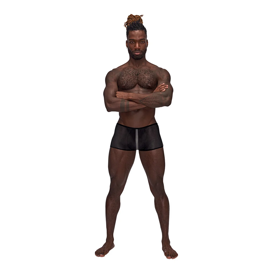 Male Power Landing Strip Mini Short - obrazek 10