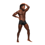 Czarne mini szorty Male Power - obrazek 5