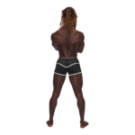 Male Power Sport Mesh Mini Short - obrazek 2