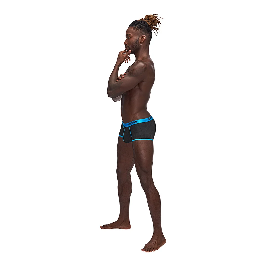 143270BKSL-5 Male Power Uplift Mini Short - obrazek 1