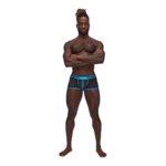 Male Power Uplift Mini Short - obrazek 10