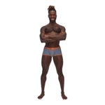 Male Power Uplift Mini Short - obrazek 16