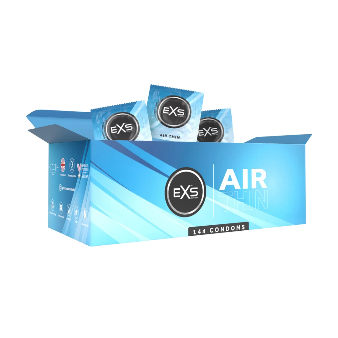 Prezerwatywy EXS Air Thin, 144 sztuki - obrazek 3