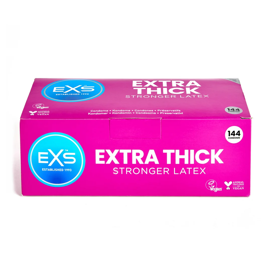 Prezerwatywy EXS Extra Thick, 144 sztuki - obrazek 1