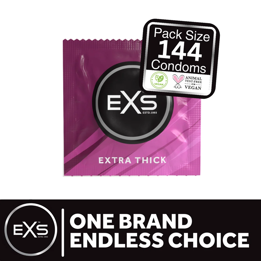 Prezerwatywy EXS Extra Thick, 144 sztuki - obrazek 2
