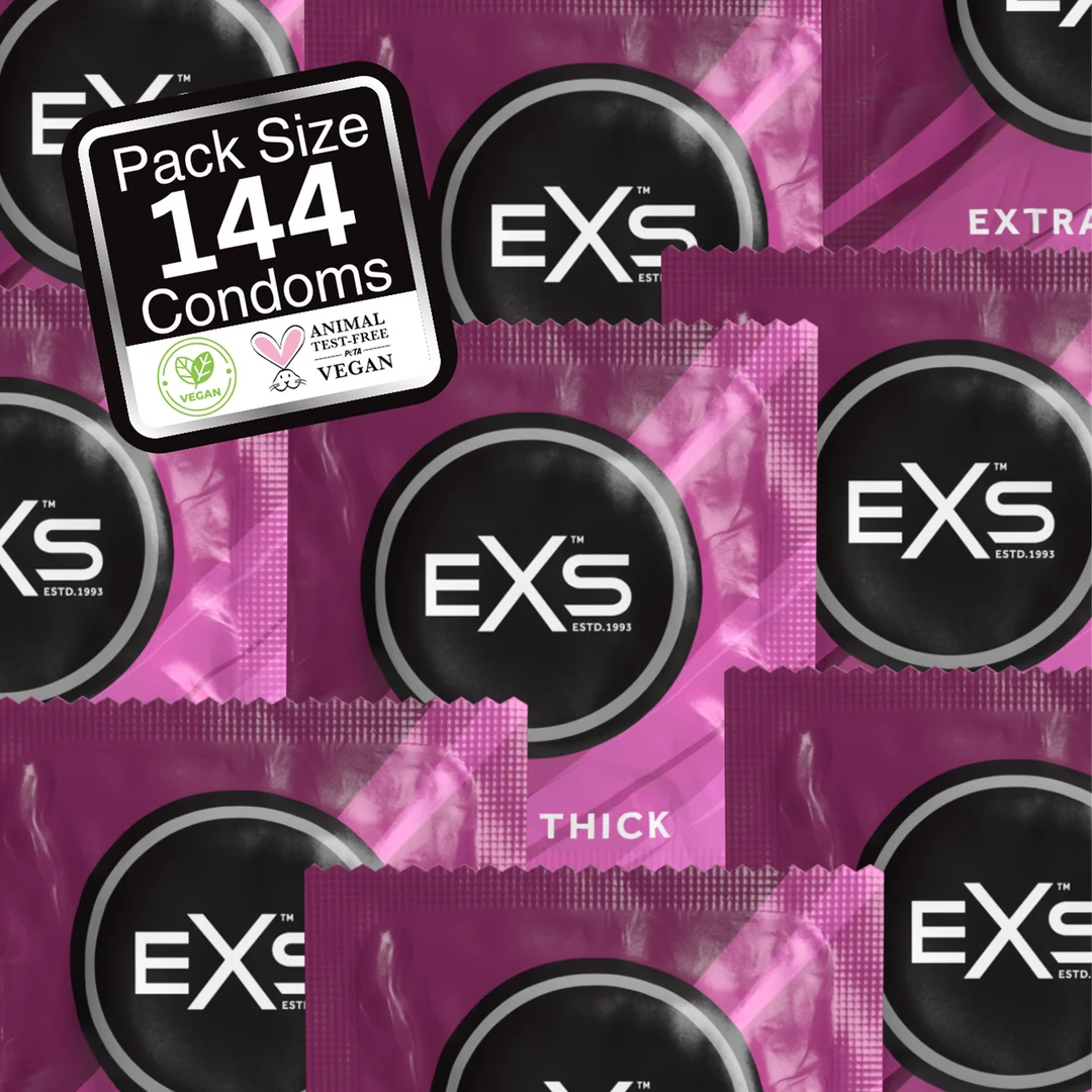 Prezerwatywy EXS Extra Thick, 144 sztuki - obrazek 4