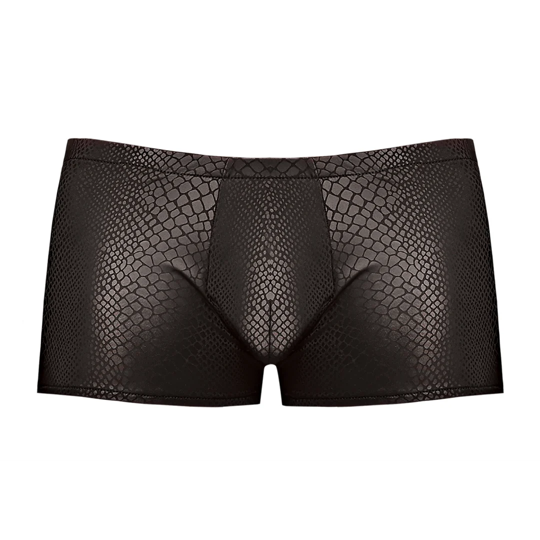 Male Power Mini Short Black Cobra - obrazek 5