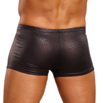 Male Power Mini Short Black Cobra - obrazek 3