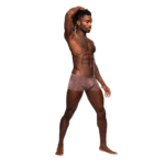 Male Power Mini Short niebieskie - obrazek 18