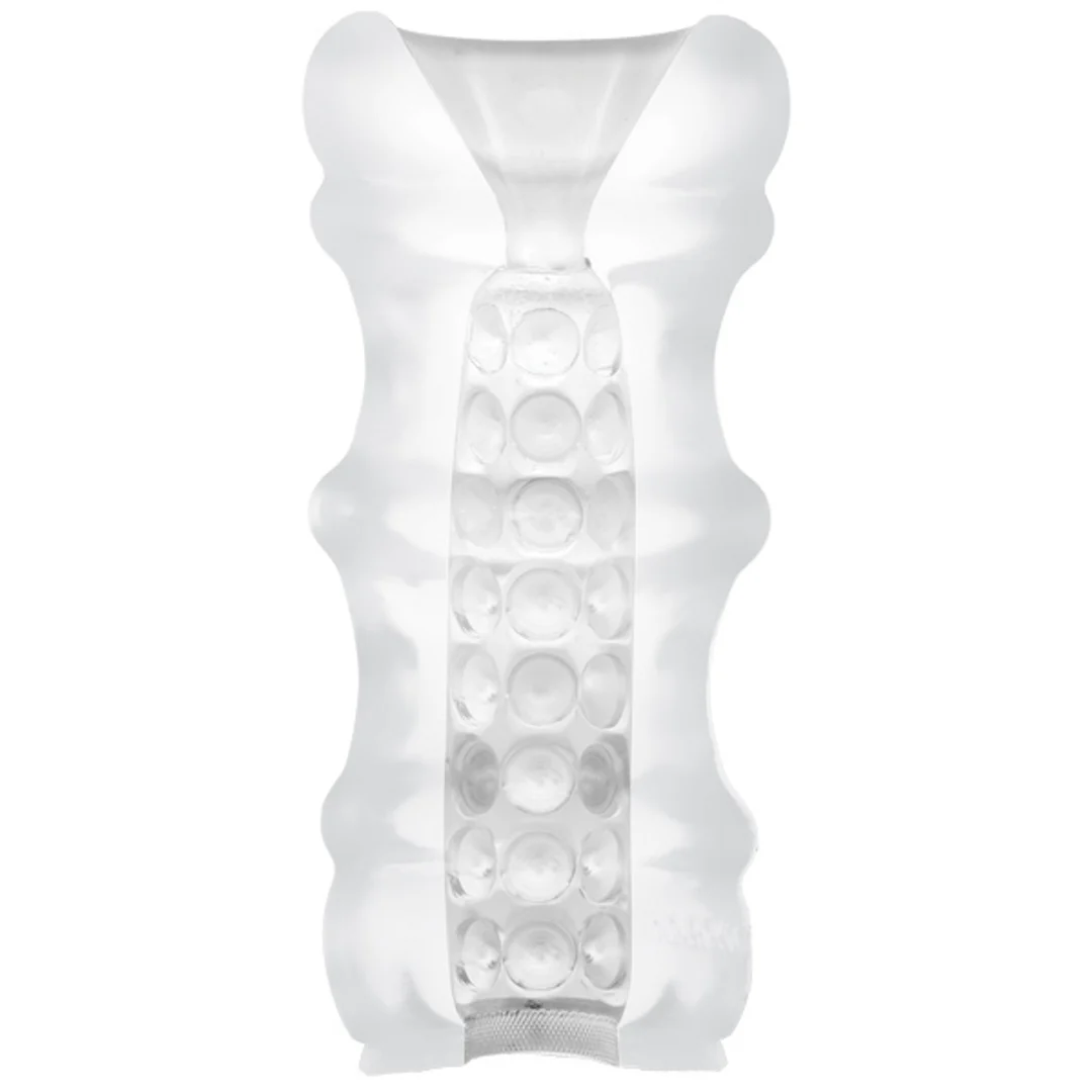 Masturbator typu pocket stroker z koralikami masującymi – Koraliki masujące - obrazek 2