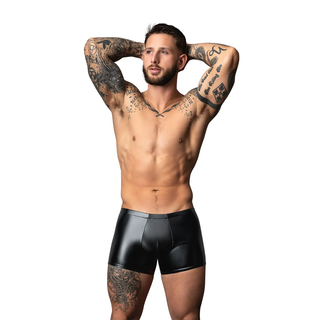 Male Power Wetlook Pouch Short - obrazek 4