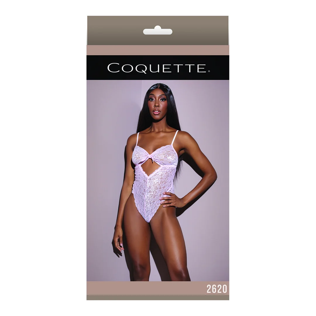 Coquette Twist Cup Teddy w kolorze różowym - obrazek 1