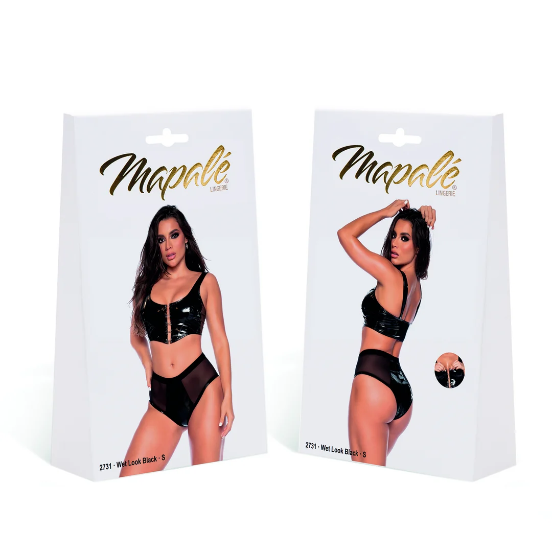 Zestaw Mapalé Wet Black, rozmiar L - obrazek 9