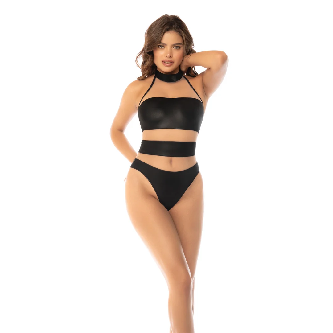 Body halter Mapalé z efektem skóry - obrazek 14