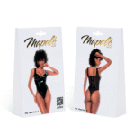 Winylowe body z transparentnym tiulem na odważne stylizacje | SexyPlus - obrazek 7