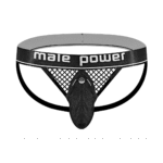 Jockstrap Male Power z czarnym pierścieniem na penisa - obrazek 11