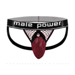 Jockstrap Male Power z czarnym pierścieniem na penisa - obrazek 22