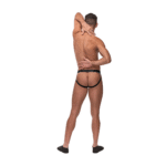 Jockstrap Male Power z czarnym pierścieniem na penisa - obrazek 5