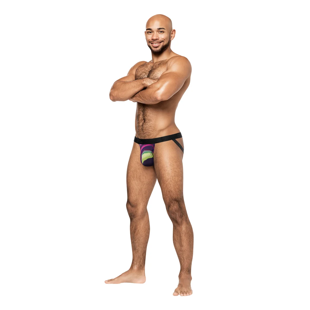 Jockstrap z paskami i kółkami dla zmysłowego męskiego stylu – Male Power - obrazek 4