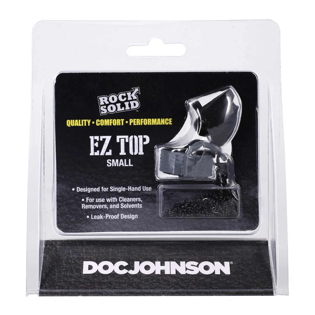 Nakrętka Doc Johnson EZ Top, mała, szara - obrazek 1