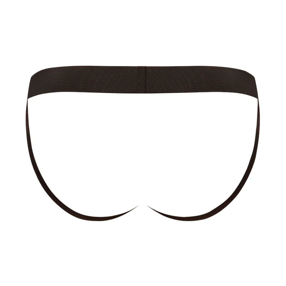 Jockstrap z satynowym wykończeniem i pluszowym pasem, który dodaje pewności siebie – Male Power - obrazek 5