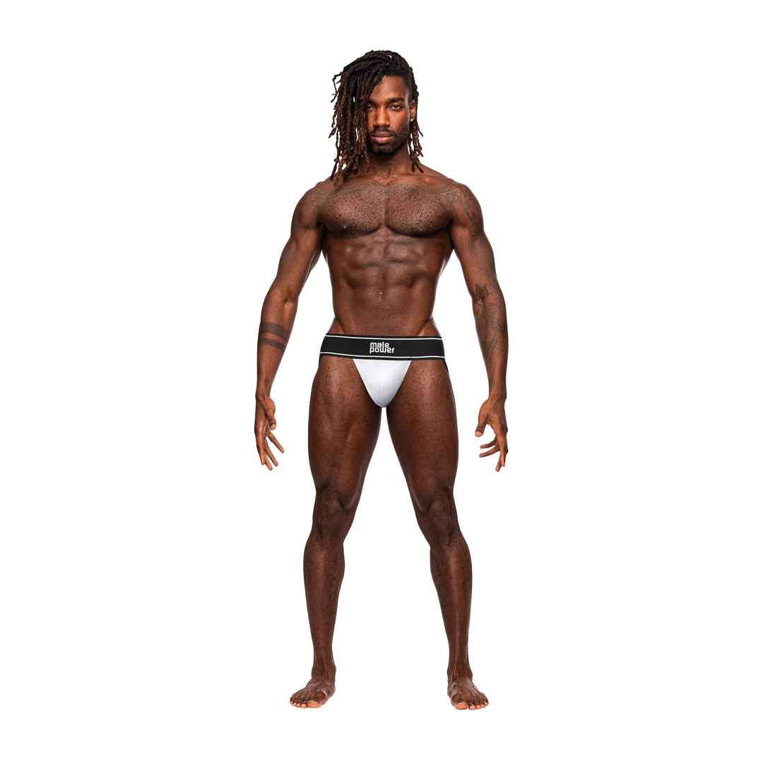 Jockstrap z wygodną kieszonką i efektem podkreślenia pośladków dla pewnego siebie wyglądu – Male Power - obrazek 6