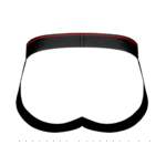 Męski jockstrap w stylu retro i sportowym, podkreślający sylwetkę – Male Power - obrazek 4