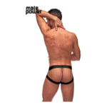 Męski jockstrap w stylu retro i sportowym, podkreślający sylwetkę – Male Power - obrazek 2