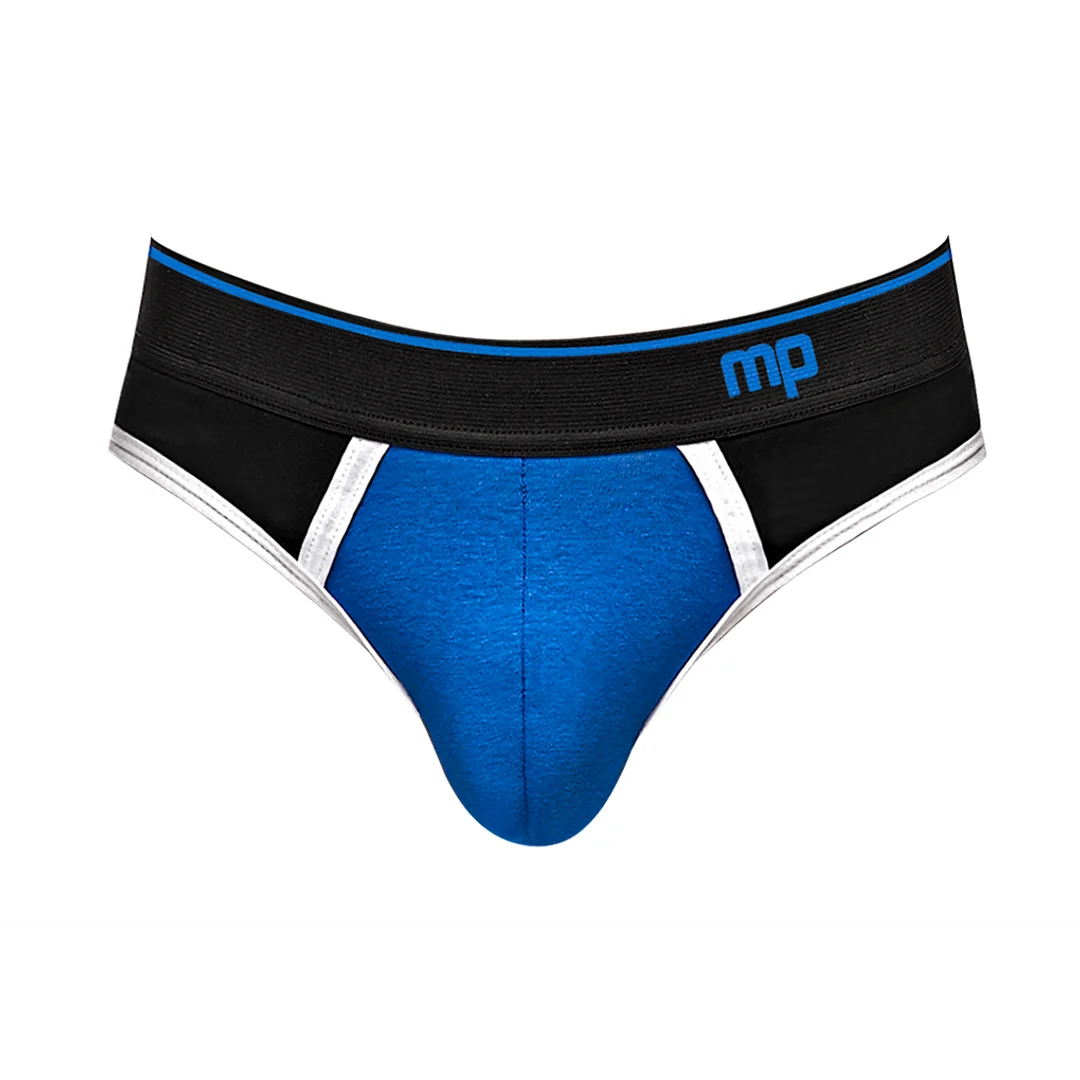 Męski jockstrap w stylu retro i sportowym, podkreślający sylwetkę – Male Power - obrazek 8