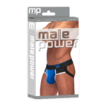 Męski jockstrap w stylu retro i sportowym, podkreślający sylwetkę – Male Power - obrazek 6