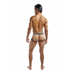 Jockstrap z detalem w postaci pierścieni, seksowna męska bielizna – Male Power - obrazek 3