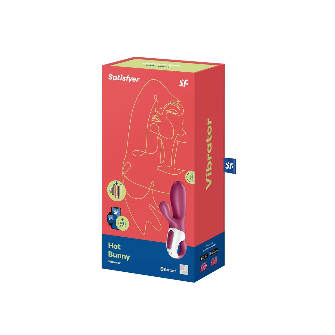 4001678-2 Wibrator typu rabbit Satisfyer z podgrzewaną stymulacją punktu G i łechtaczki, Satisfyer Berry - obrazek 1